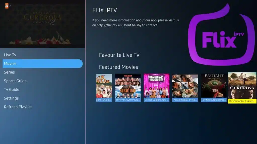 flix iptv app abonnement iptv 2025 en france pas cher 4k