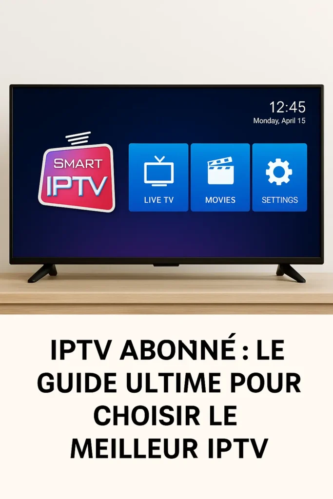 iptv abonné